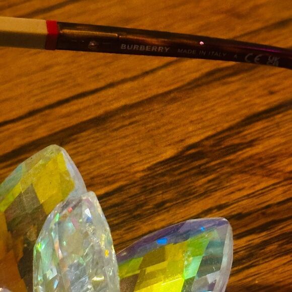 Burberry Sunglasses w/ case brown gradient tint with classic Burberry sz54 - Picture 5 of 10